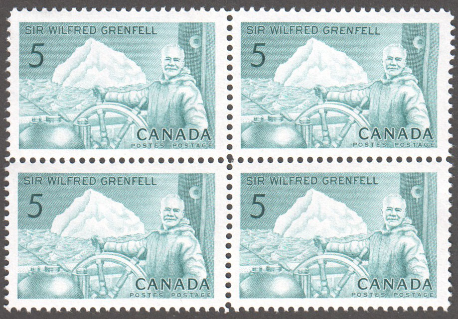 Canada Scott 438 MNH Block - Click Image to Close